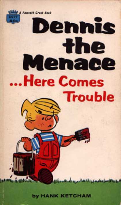Crest Books - Dennis the Menace--where the Action Is - Hank Ketcham