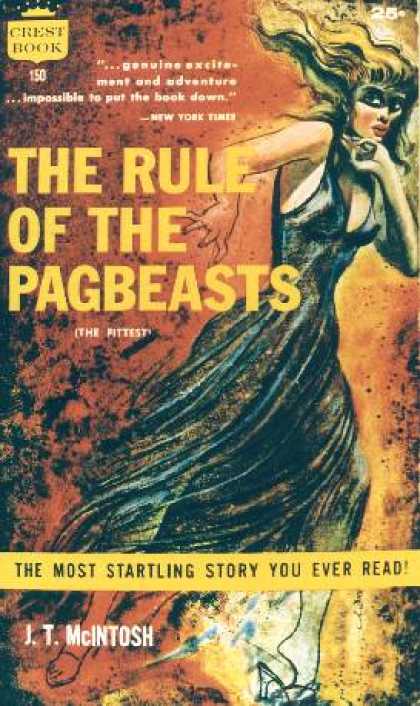 Crest Books - The Rule of the Pagbeasts (crest Sf, 150) - J. T. Mcintosh