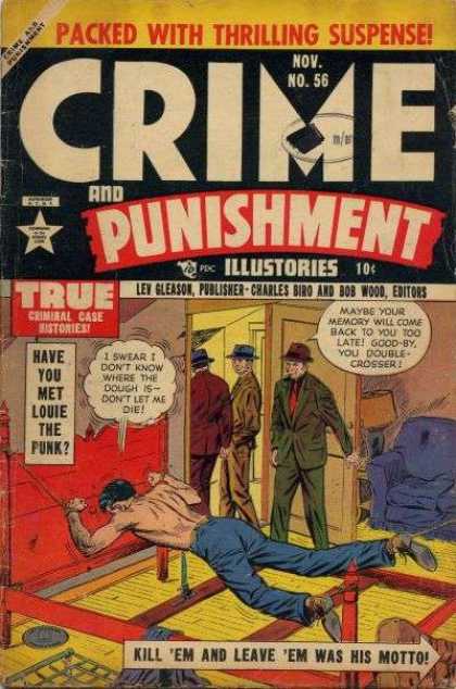 Louie The Punk - True Criminal Case Histories - Memory - Double-crosser - Kill Em And Leave Em Crime and Punishment 56 - Louie The Punk - True Criminal Case Histories - Memory - Double-crosser - Kill Em And Leave Em