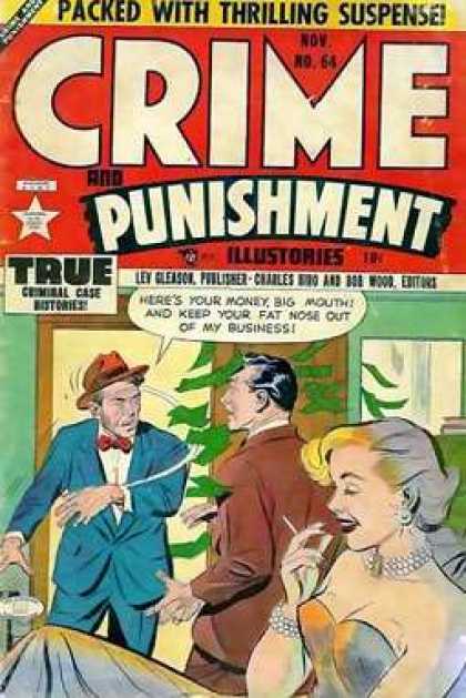 Crime and Punishment 64 - Packed With Thrilling Suspense - Illustories - True - Man - Bob Wood