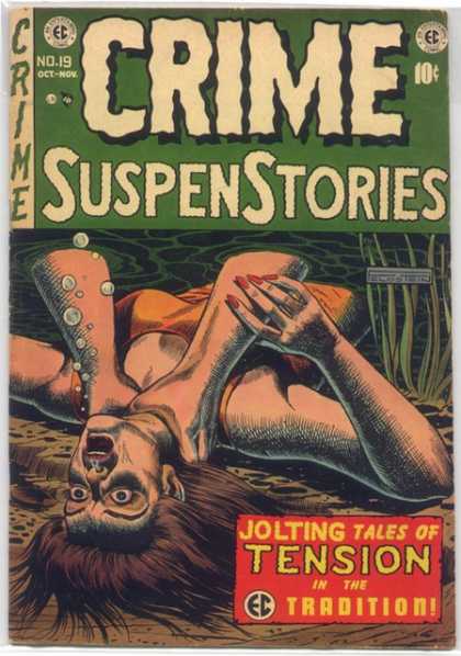Crime SuspenStories 19 - Crime - Choke - Water - Strangle - Suspen Stories