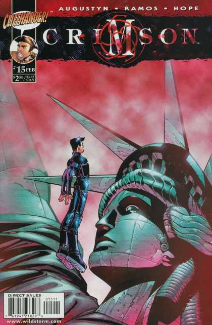 Crimson 15 - Augustyn - Ramos - Hope - Cliffhanger - Statue Of Liberty - Humberto Ramos