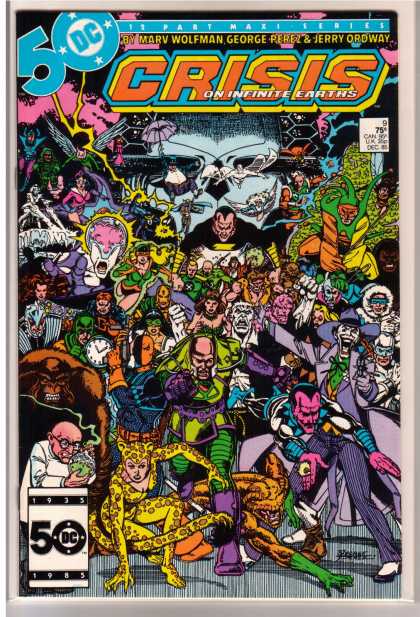 Crisis on Infinite Earths 9 - George Perez