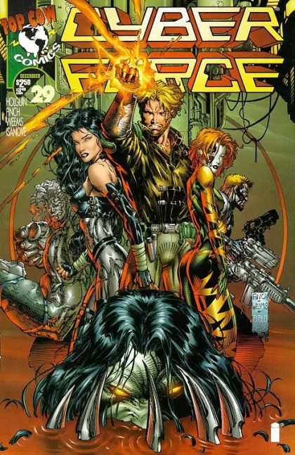 Cyberforce 29 - Hot Men - Fountestic 5 - Ghoost Killer - Future Saver - Earth Soldier - David Finch