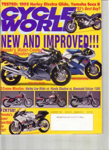 Cycle World - November 1992