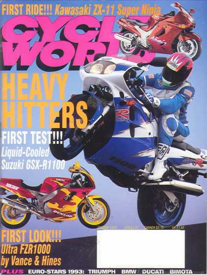 Cycle World - January 1993