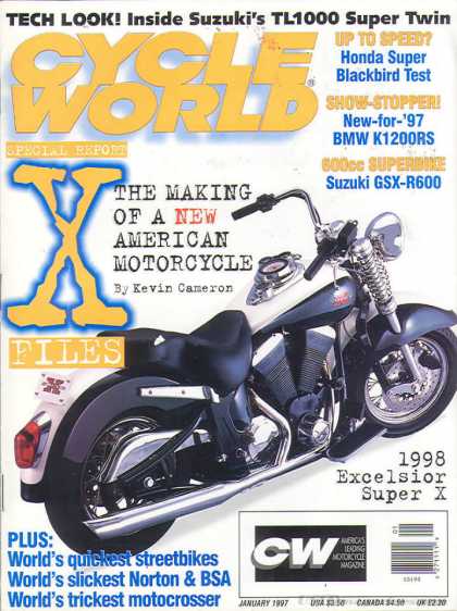Cycle World - January 1997