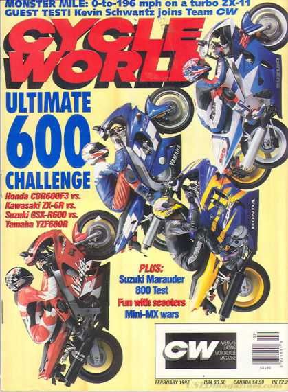 Cycle World - February 1997