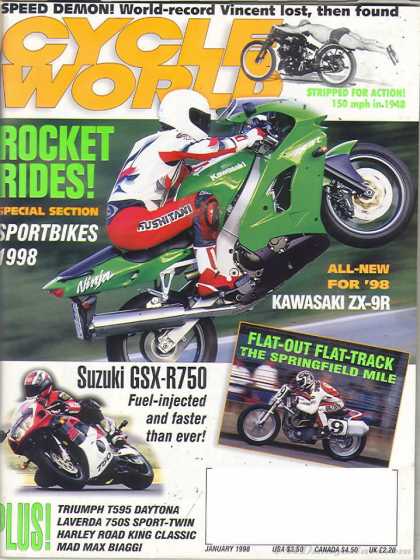 Cycle World - January 1998