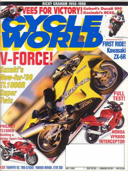 Cycle World - May 1998