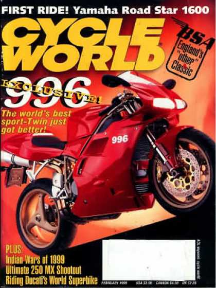 Cycle World - February 1999