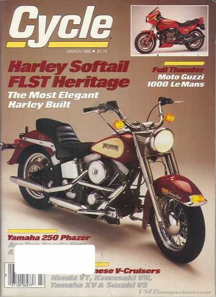 Cycle - March 1986