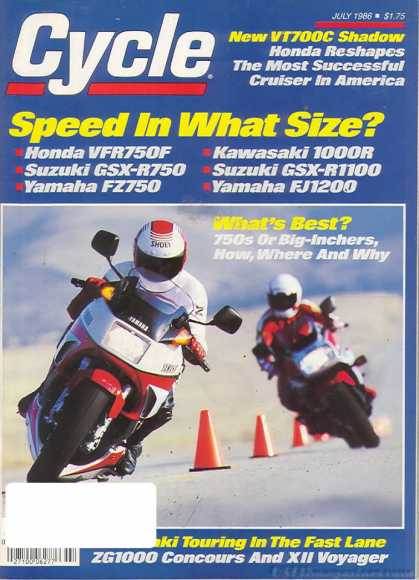Cycle - July 1986