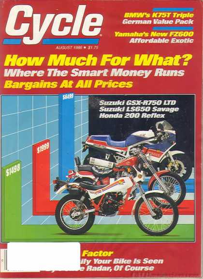 Cycle - August 1986