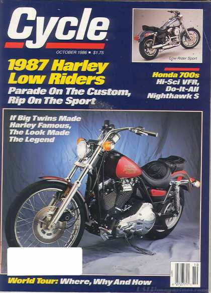 Cycle - October 1986