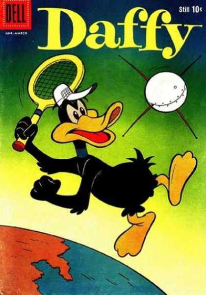 Daffy 16 - Tennis - Satellite - Space - Racket - Dell