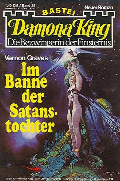 Damona King - Im Banne der Satanstochter - Batei - Vernon Graves - Space - Neuer Roman - Monster
