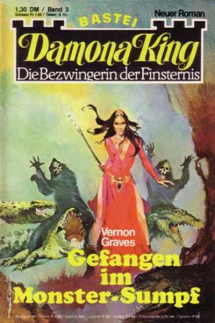 Damona King - Gefangen im Monster-Sumpf