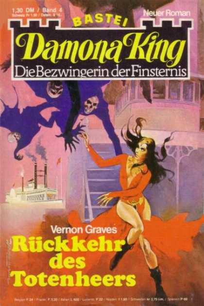 Damona King - Rï¿½ckkehr des Totenheers - Bastei - Neuer Roman - Vernon Graves - Red Dress - Ghost