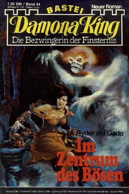 Damona King - Im Zentrum des Bï¿½sen - Ghost - Roman - Monster - Woman - Claws