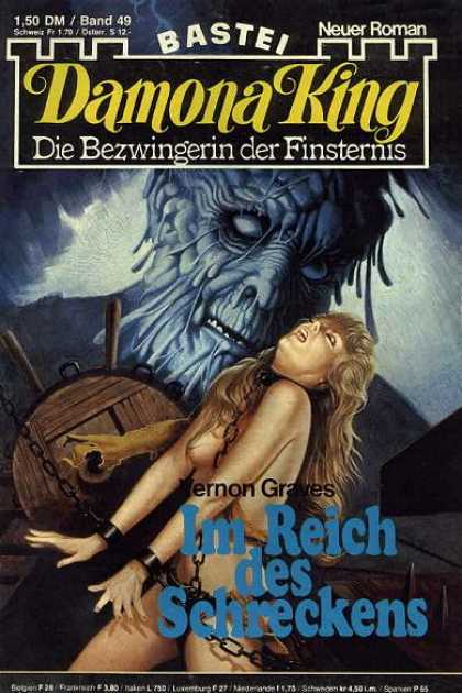 Damona King - Im Reich des Schreckens - Bastei - Neuer Roman - Vernon Graves - Im Reich Des Schreckens - Naked Woman