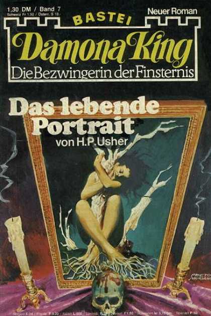 Damona King - Das lebende Portrï¿½t - Baste - Neuer Roman - Die Bezwingerin De Finsternis - Portrait - Hp Usher