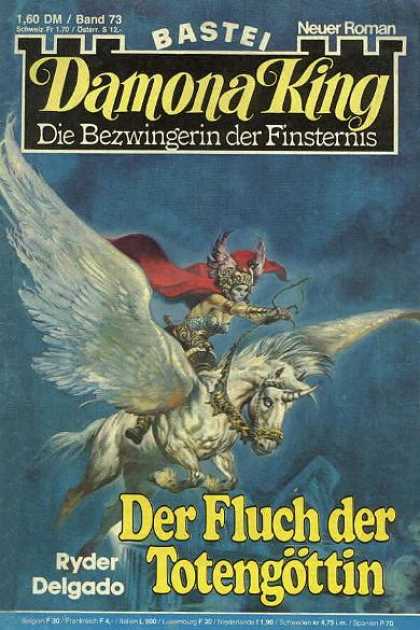 Damona King - Der Fluch der Totengï¿½ttin - Rider In The Sky - Revenge Of Pegasus - The Dark Warrior - Darkness In The Distance - Dark Castle