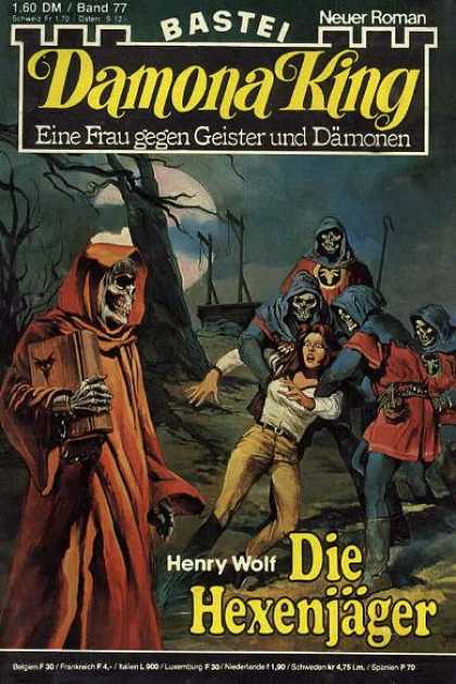 Damona King - Die Hexenjï¿½ger - Skeletons - Skulls - Hangmans Noose - Henry Wolf - Night