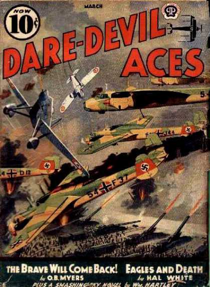 Dare-Devil Aces - 3/1940