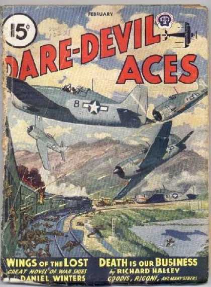 Dare-Devil Aces - 2/1946