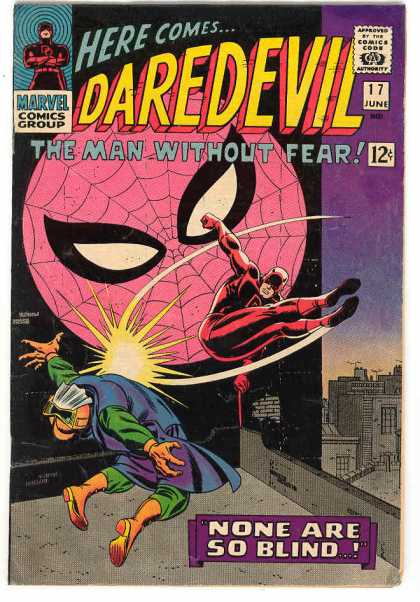 Daredevil 17 - Marvel - Marvel Comics - Spiderman - Blind - Man Without Fear