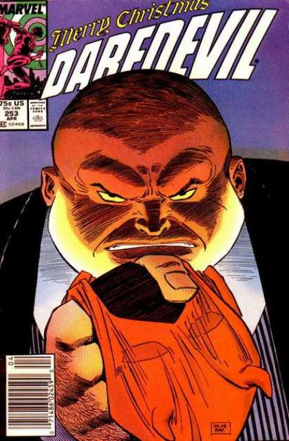 Daredevil 253 - Marvel - Merry Christmas - Comics Code - Man - Mask - Al Williamson, John Romita