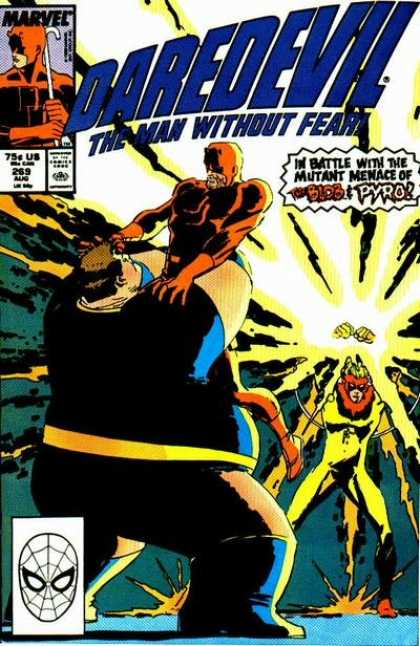 Daredevil 269 - Marvel - Fighting - Fat Man - Superheroe - Mutant - John Romita