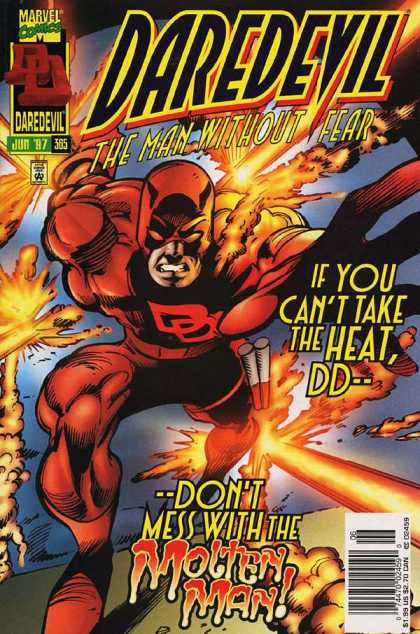 Daredevil 365 - Marvel - Superhero - Lava - Molten Man - Ugly - Gene Colan