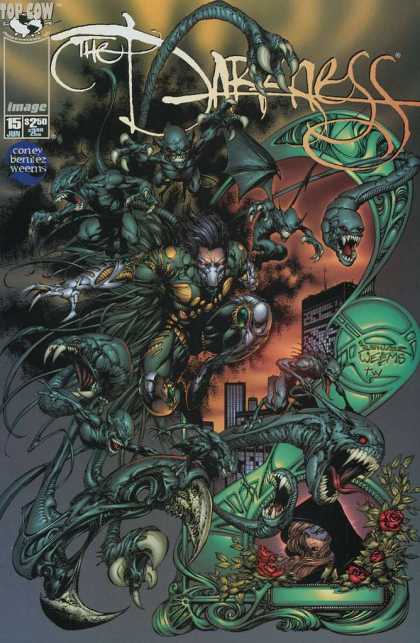 Darkness 15 - Cortey - Bertitez - Weems - Top Cow - Fire - Dale Keown, Joe Benitez