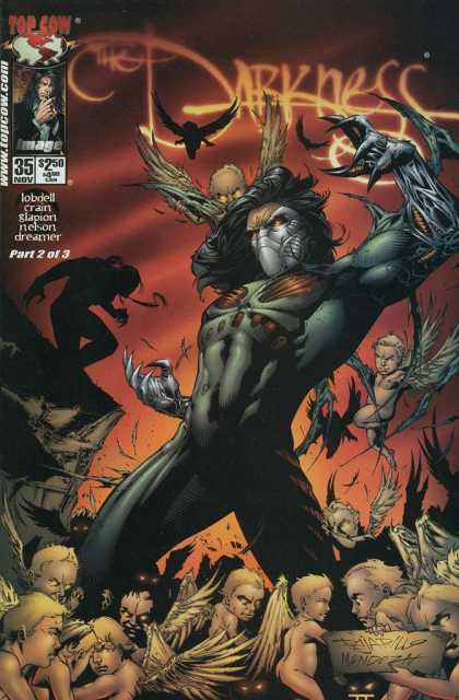 Darkness 35 - Devils - Lobdell - Shadows - Claws - Evil Flying Men