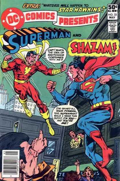 DC Comics Presents 33 - Superman - Captain Marvel - Shazam - Costume Switch - Flight - Dick Giordano, Richard Buckler
