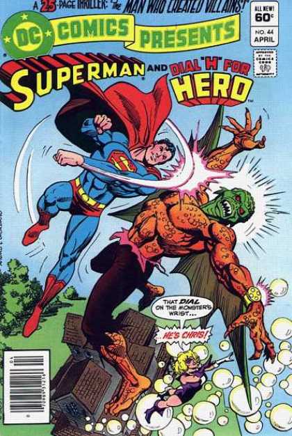 DC Comics Presents 44 - Superman - Chris - Hero - Monster Wrist - Dial - Dick Giordano, Ross Andru