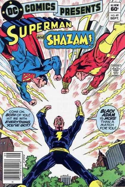 DC Comics Presents 49 - Superman - Shazam - September - Speech Bubble - Superhero - Dick Giordano, Richard Buckler