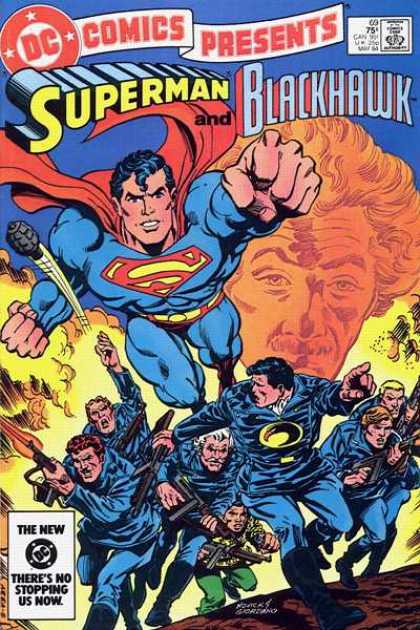 DC Comics Presents 69 - Superman - Blackhawk - Bomb - Gun - Fighters - Dick Giordano