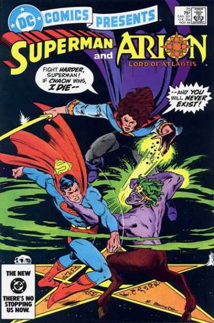 DC Comics Presents 75 - Dc - Dc Comics - Superman - Arion - Space Fight - Eduardo Barreto