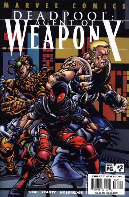 Deadpool 58 - Weapon X - Monocle - Claws - Ninja - Steampunk - Barry Windsor-Smith
