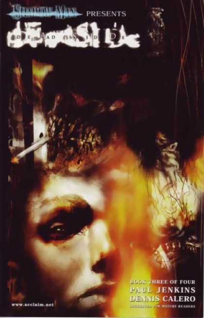 Deadside 3 - Shadow Man - Flame - Face - Paul Jenkins - Dennis Calero