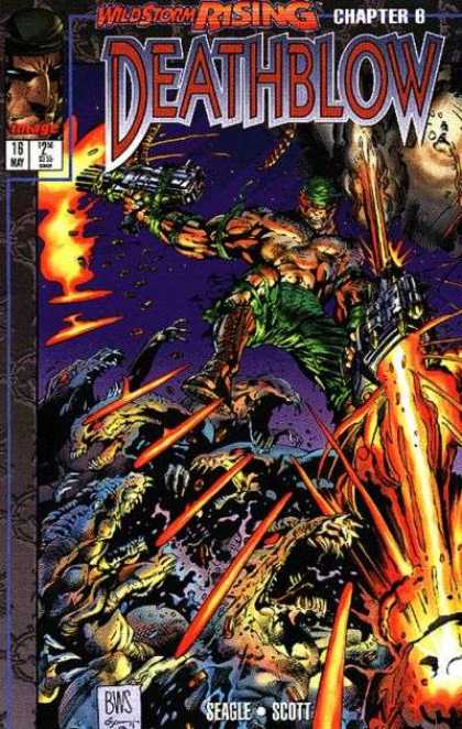 Deathblow 16 - Wildstorm Rising - Chapter 8 - Big Guns - Dinosaurs - Seagle Scott - Barry Windsor-Smith