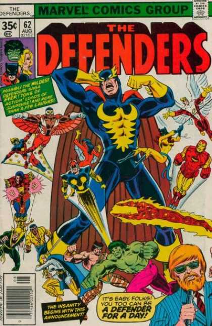 Defenders 62 - Marvel - Marvel Comics - Superheroes - Ironman - Defender - John Romita