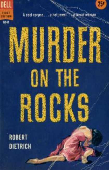 Dell Books - Murder On the Rocks