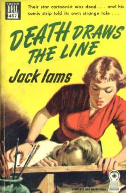 Dell Books - Death Draws the Line - Jack Iams