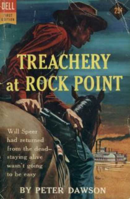 Dell Books - Treachery at Rock Point