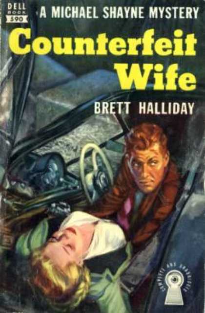 Dell Books - Counterfeit Wife - Brett Halliday