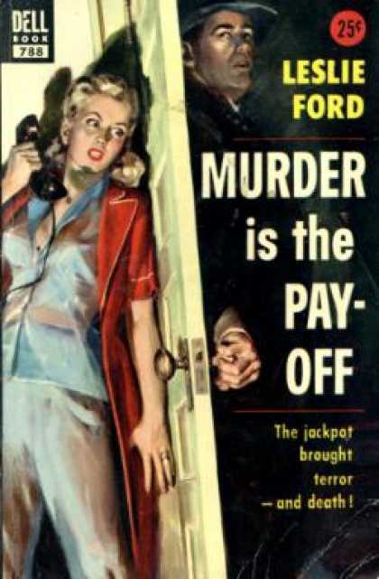 Dell Books - Murder Is the Pay-off